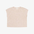 Tenly Hacci Jersey Sleeveless Raglan Tee | Ht Latte