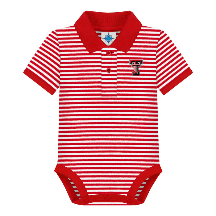 Texas Tech Red Raiders Striped Infant Bodysuit