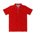 Texas Tech Red Raiders Vive La Fete Repeat Logo Red Short Sleeve Polo Shirt