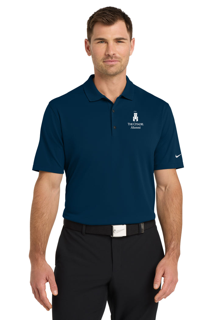 The Citadel, Barracks Alumni, Nike Dri-FIT Micro Pique 2.0 Polo - Carolina Blue