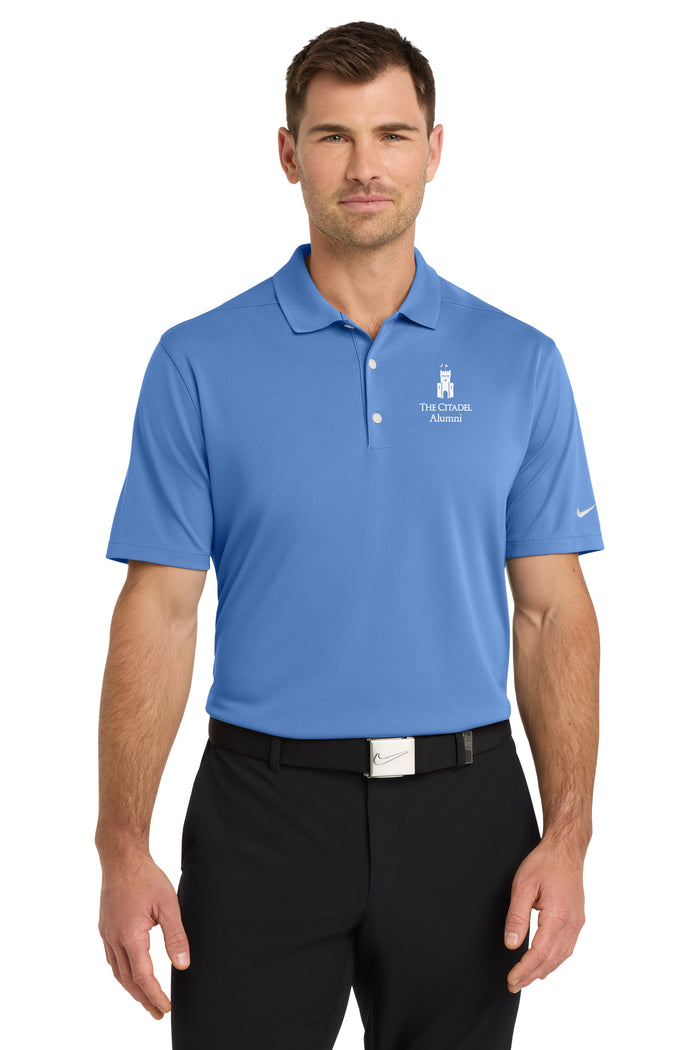 The Citadel, Barracks Alumni, Nike Dri-FIT Micro Pique 2.0 Polo - Carolina Blue