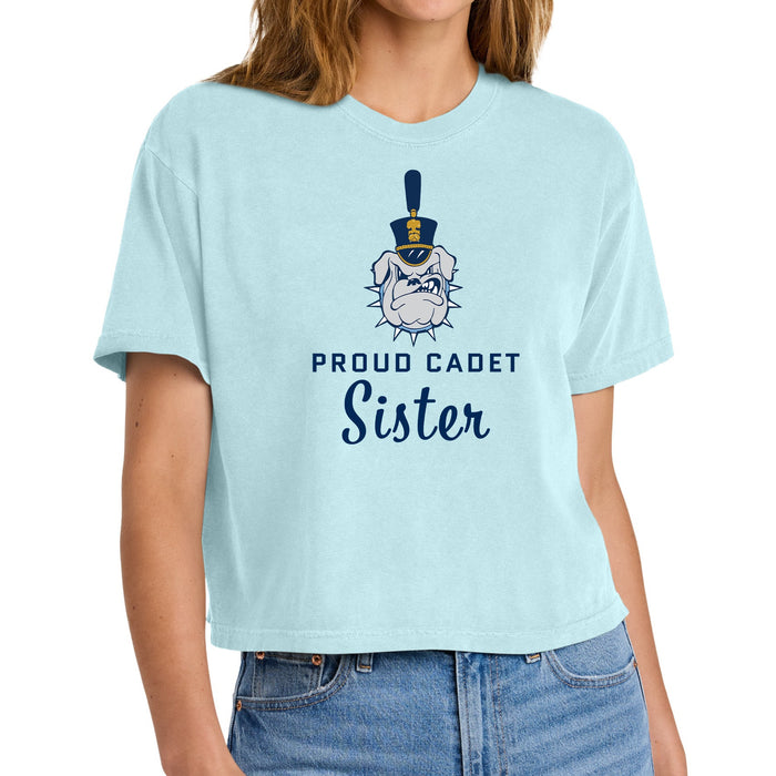 The Citadel, "Proud Cadet Sister," Comfort Colors® Women’s Heavyweight Boxy T-Shirt