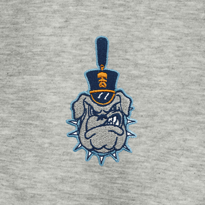 The Citadel, Spike Embroidered Logo, Phenom Full-Zip Hoodie - Athletic Heather