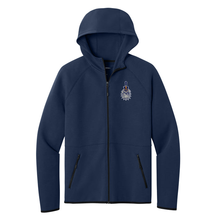 The Citadel, Spike Embroidered Logo, Phenom Full-Zip Hoodie - Navy