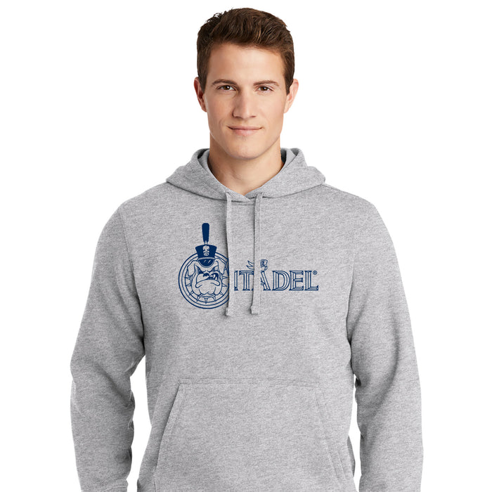 ST254- The Citadel Spike, Pullover Hooded Sweatshirt - Athletic Heather