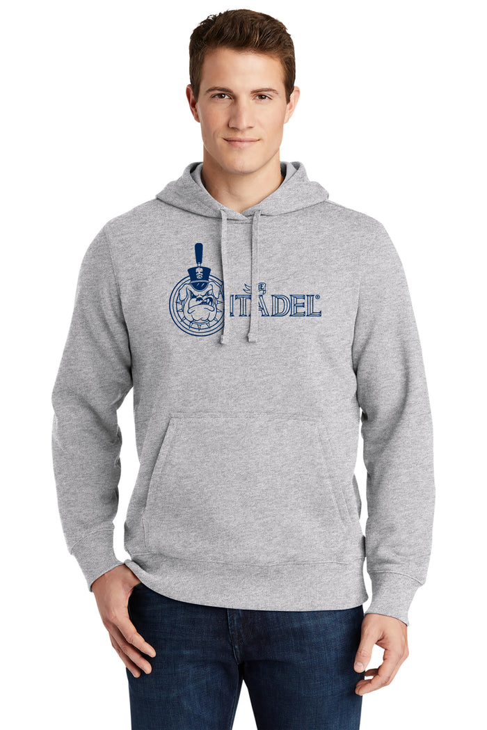 ST254- The Citadel Spike, Pullover Hooded Sweatshirt - Athletic Heather