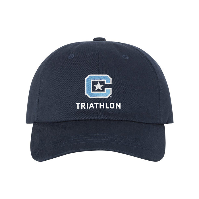 The Citadel,Club Sports - Triathlon, C Star, Yupoong Adult Low-Profile Cotton Twill Dad Cap