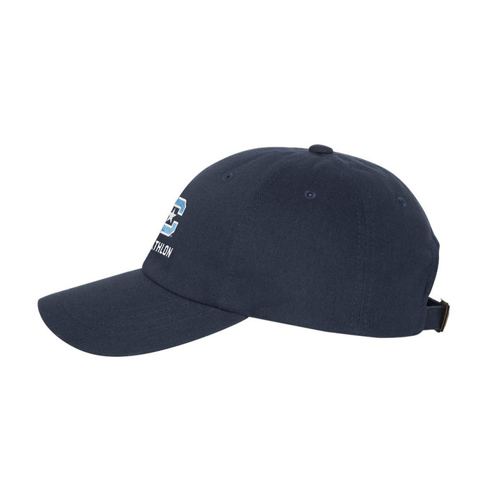 The Citadel,Club Sports - Triathlon, C Star, Yupoong Adult Low-Profile Cotton Twill Dad Cap
