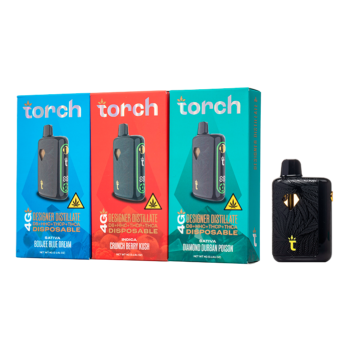 Torch Hemp Designer Distillate 4G Disposable