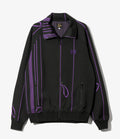 Track Jacket - Black - Poly Jacquard