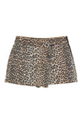 Tractr Overflap Skort | Leopard