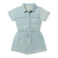 Vignette Addison Romper | Light Denim