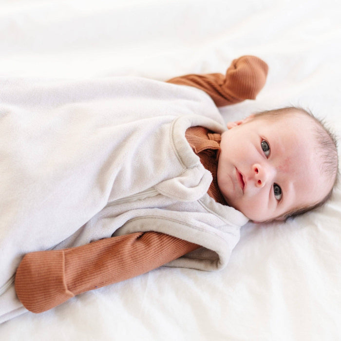 WEARABLE BLANKETS: Feather / Medium Minky