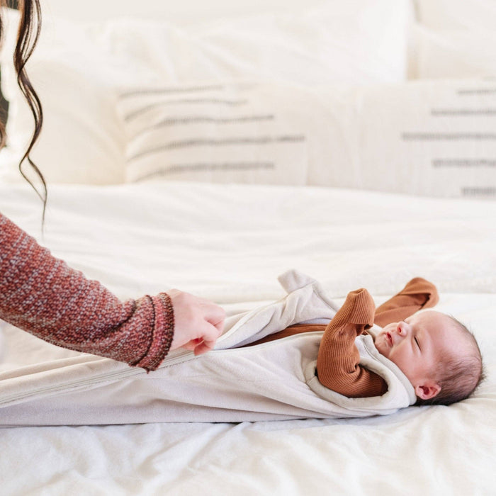 WEARABLE BLANKETS: Feather / Medium Minky