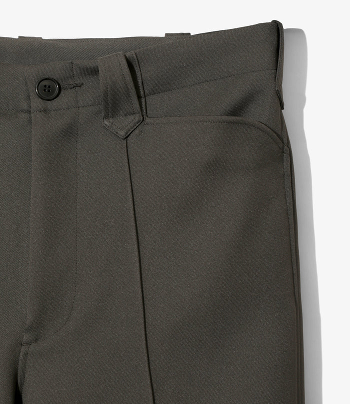 Western Leisure Pant - Charcoal - Poly Twill