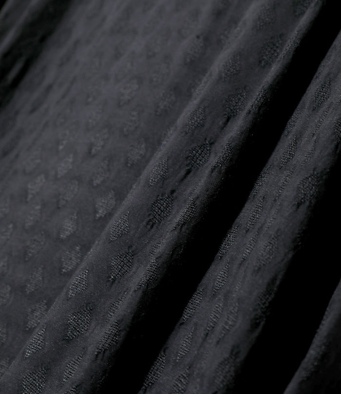 Women's One-up Shirt - Navy - Diamond Mesh Jacquard