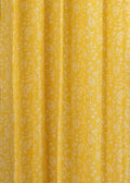 Yellow Daisy printed cotton Fabric - Yellow